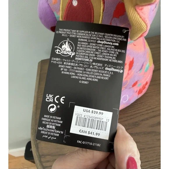 Disney Stitch Crashes Disney Autumn Leaves Plush Limited Release Series 10/12 - Picture 5 of 10